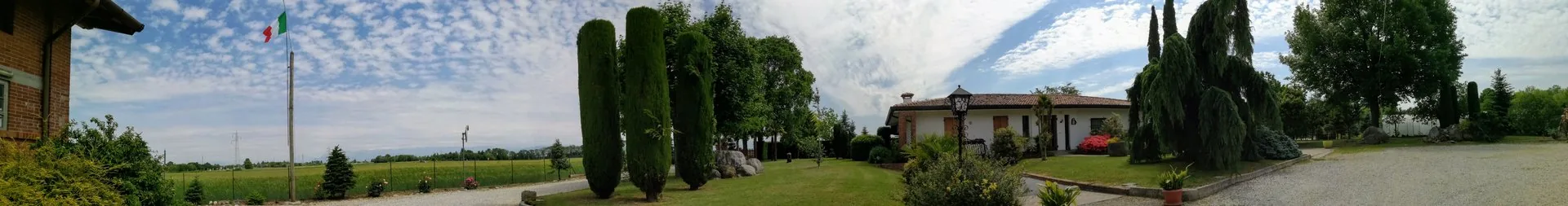 Scorcio della Dimora immersa nel Parco